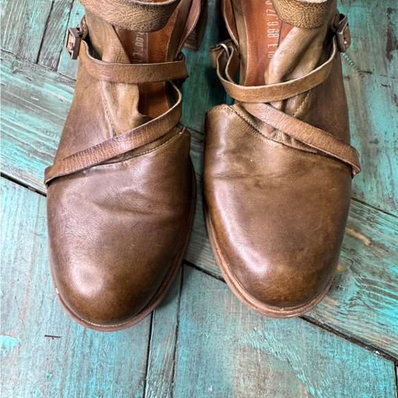 A.S. 98 Strappy Closed Toe Shoe Size 41 - Picture 4 of 11